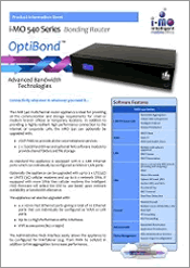 i-MO 540 Series Bonding Routers Product Information brochure